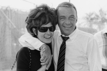 Raquel Welch and Frank Sinatra