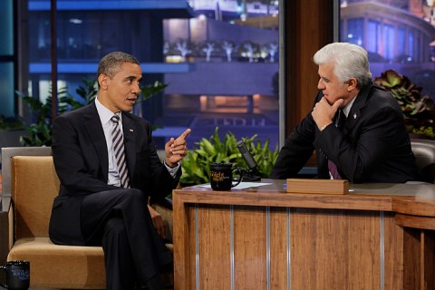 Barack Obama on the Tonight Show