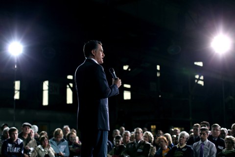 Mitt Romney Campaigns In Ohio Day After Michigan And Arizona Primary