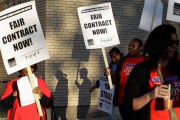 Chicago teachers on strike