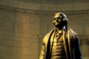 Image: The statue of Thomas Jefferson