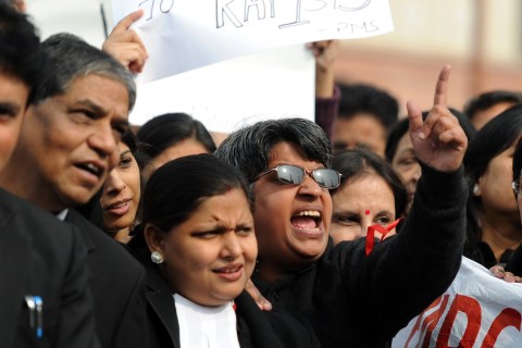 IMAGE: India Rape Protests