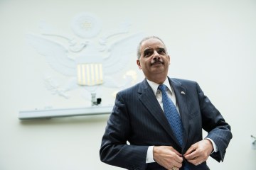 U.S. Attorney General Eric H. Holder arrives for a hearing of the House Judiciary Committee on Capitol Hill in Washington, D.C., on May 15, 2013.