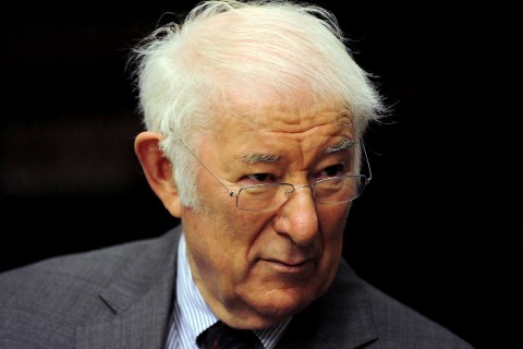 Seamus Heaney, Recipient of 1995 Nobel Prize for Literature, In Bologna