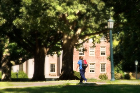 Student on Campus