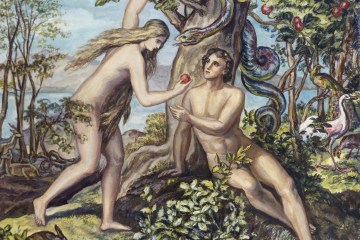Adam, Eve, and Satan in the Garden of Eden