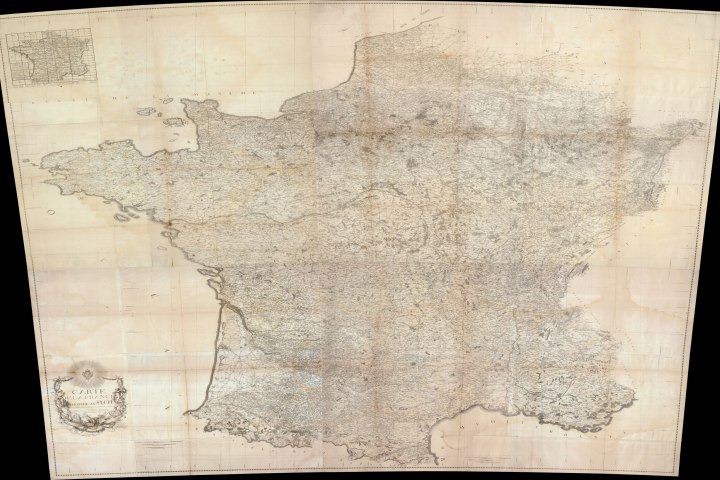 First Map Of France Louis Capitaine, Map Of France, 1790 | A History Of The World In Twelve Maps  | Time.com