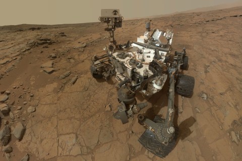 Curiosity Rover's Self Portrait